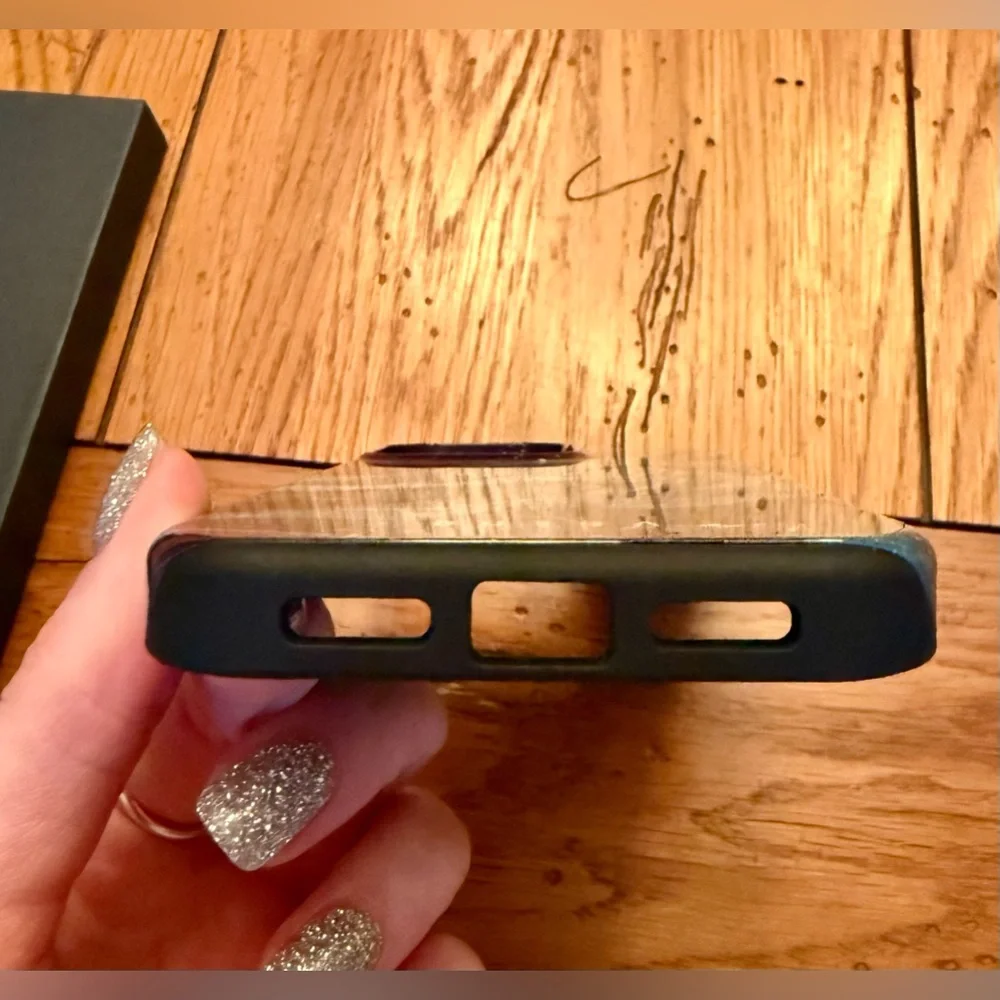 Brand New in Original Box | Burga IPhone 13 Pro Phone Case | Green, Black, Gold